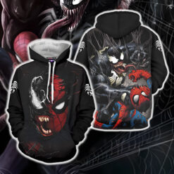 Venom Zip Hoodie 3D
