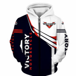 Victory Motorcycle Zip Hoodie 3D