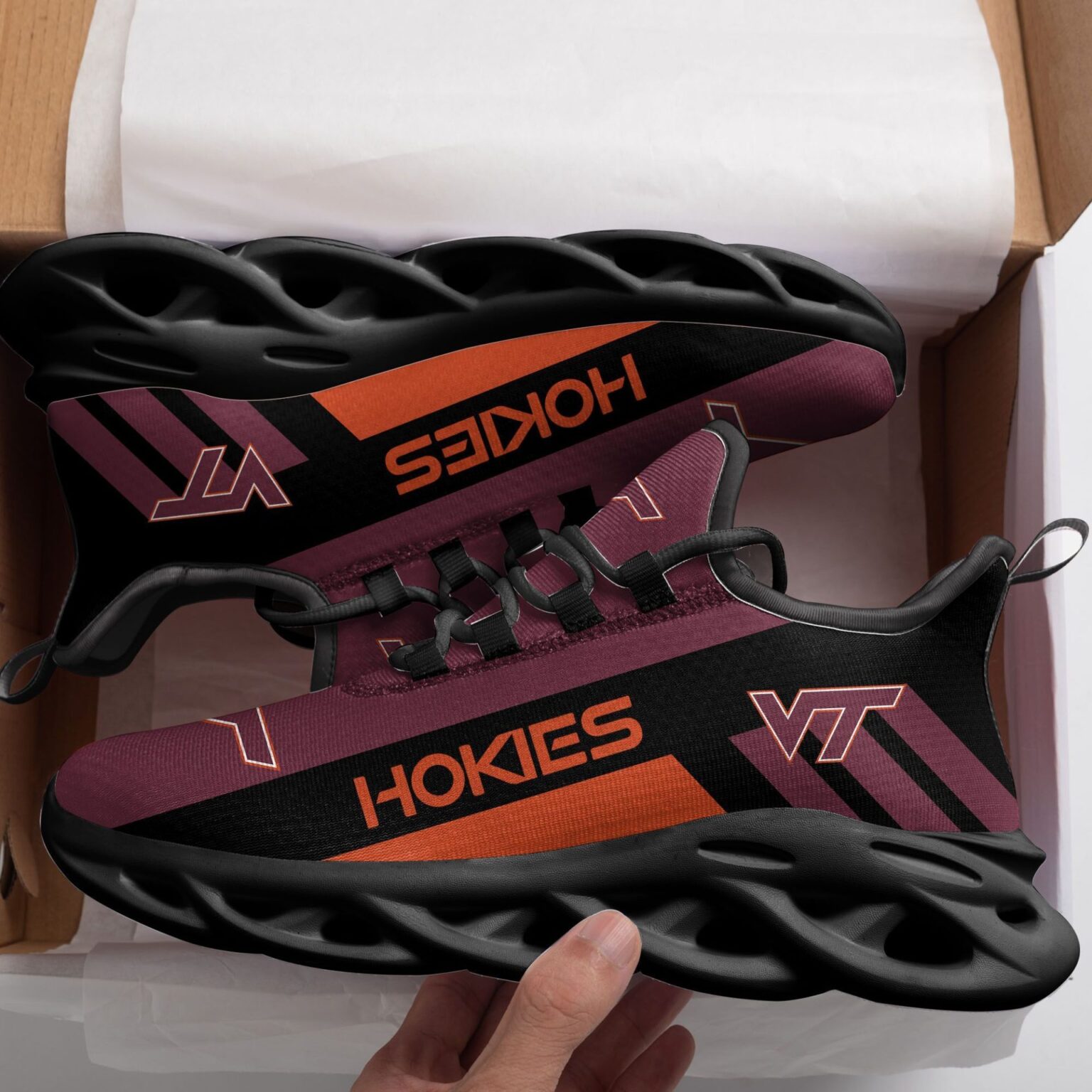 Virginia Tech Hokies 2 Max Soul Shoes 1 Virginia Tech Hokies 2 Max Soul Shoes