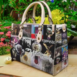 Whitesnake Hand Leather Handbag