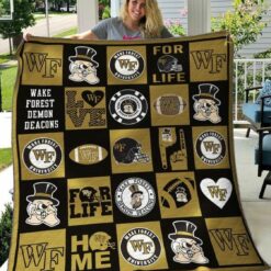 Wake Forest Demon Deacons Lover Quilt