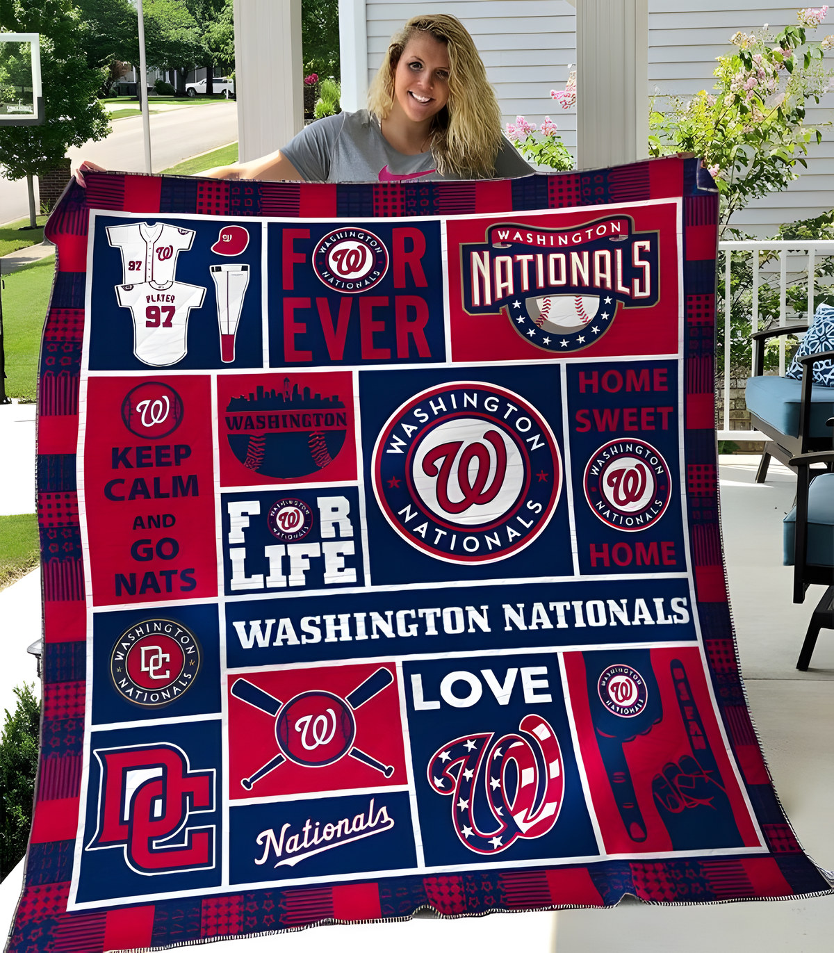 Washington Nationals Quilt