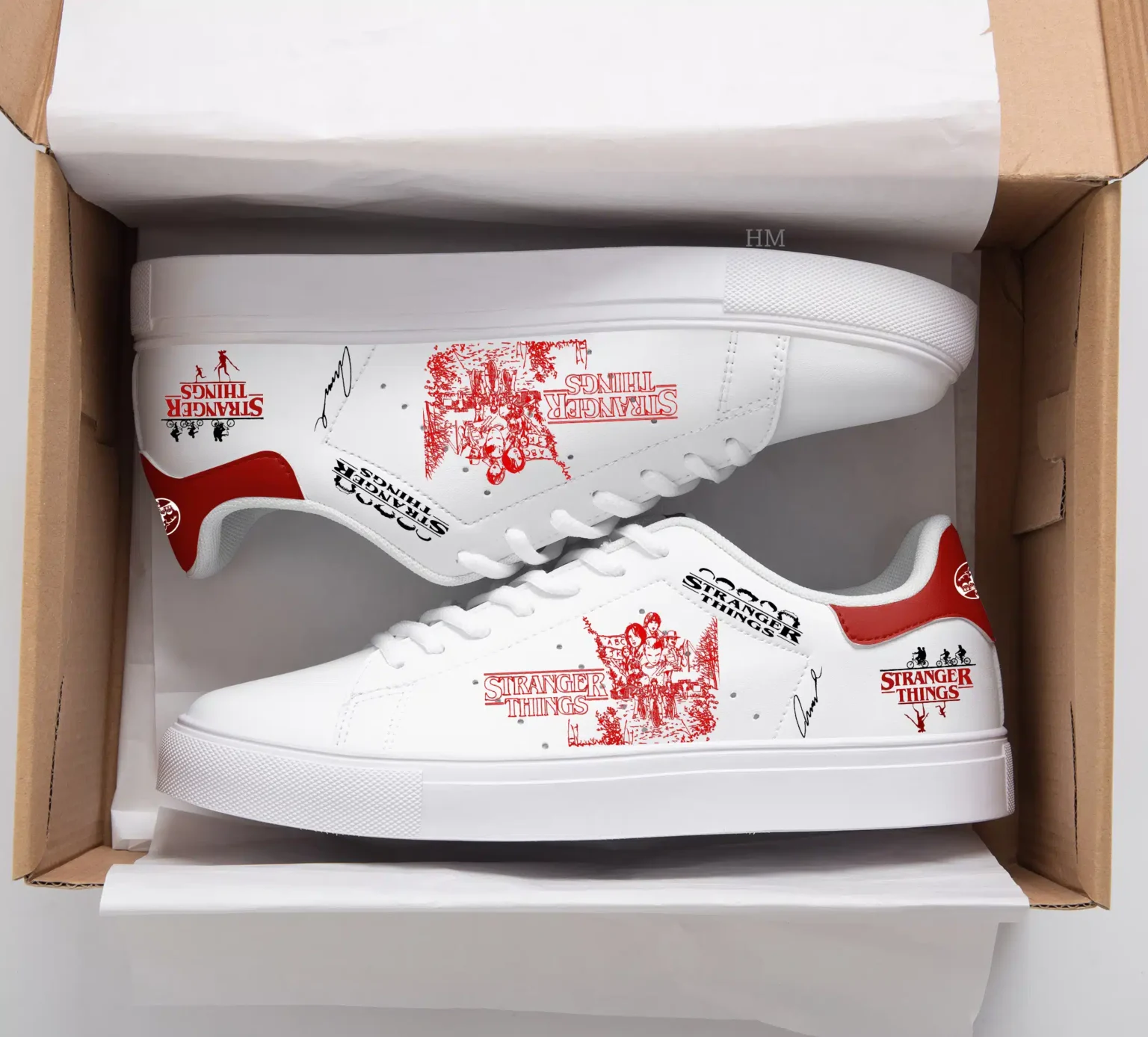 Stranger Things 2 Stan Smith Shoes 1 Stranger Things 2 Stan Smith Shoes