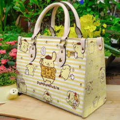 Pompompurin Leather Handbag