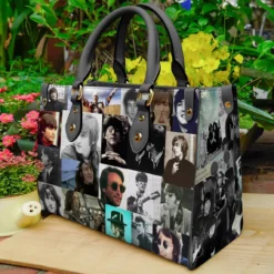 John Lennon Leather Handbag