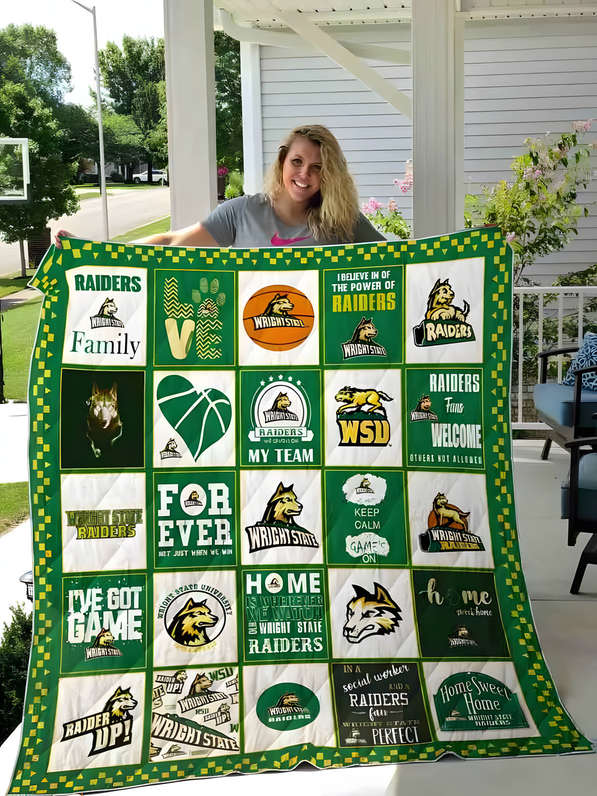 Wright State University Raiders Quilt