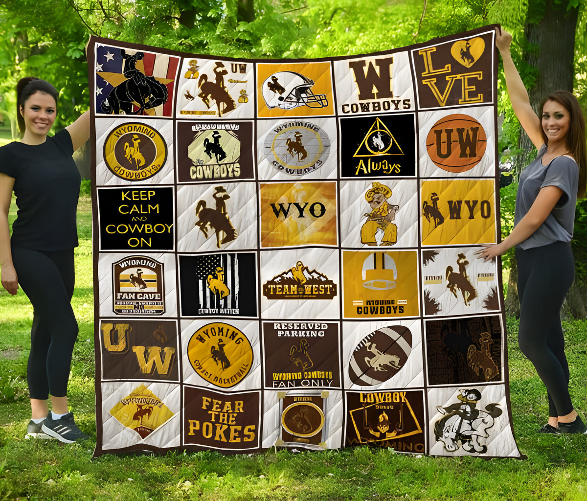Wyoming Cowboys Quilt