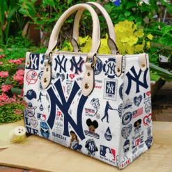 New York Yankees Leather Handbag