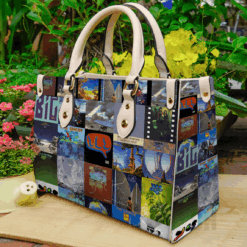 Yes Band Leather Handbag
