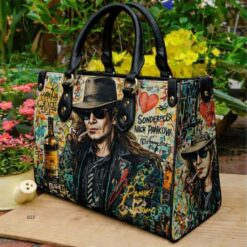 Udo Lindenberg Leather Handbag