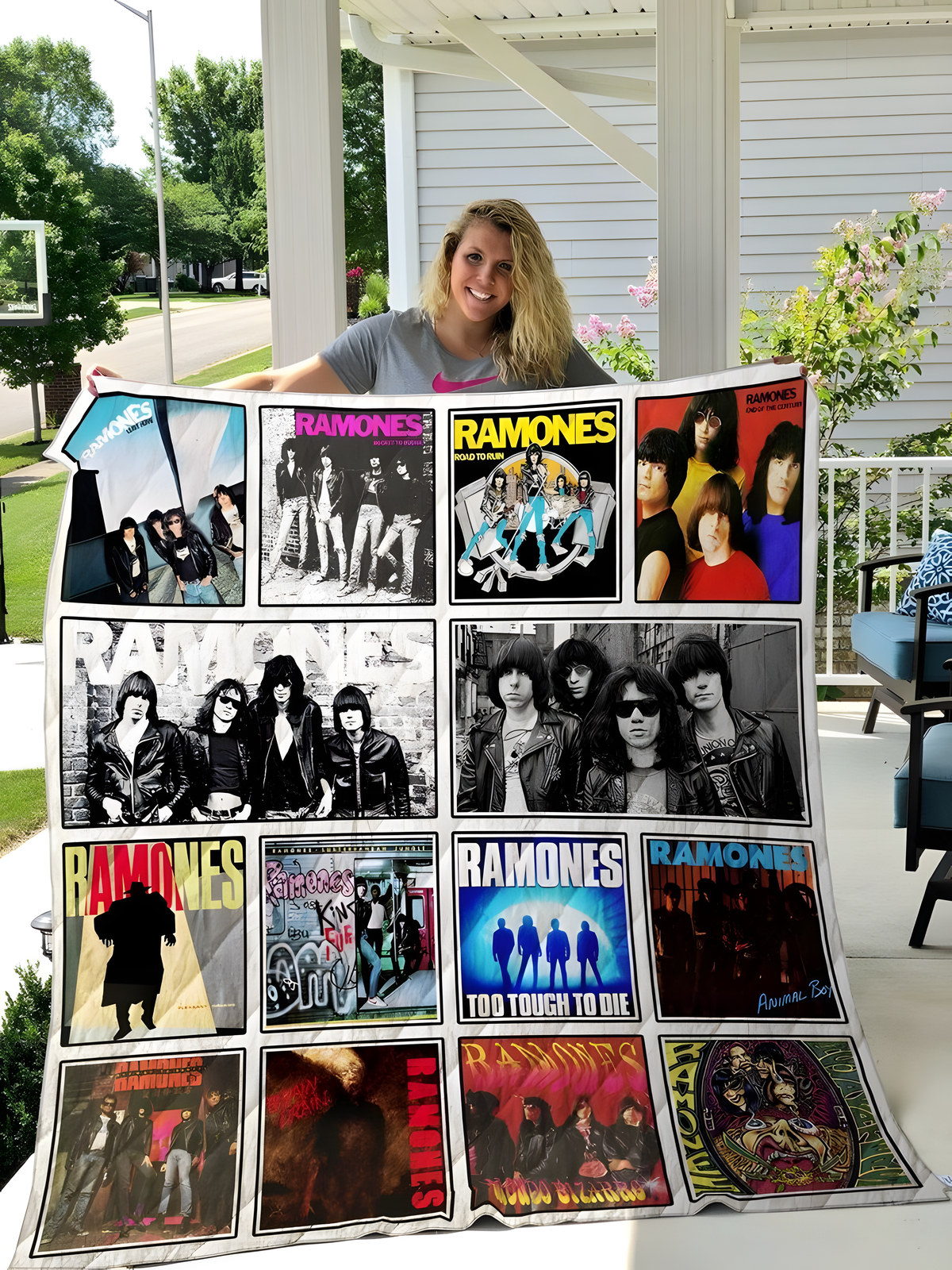 Ramones Quilt