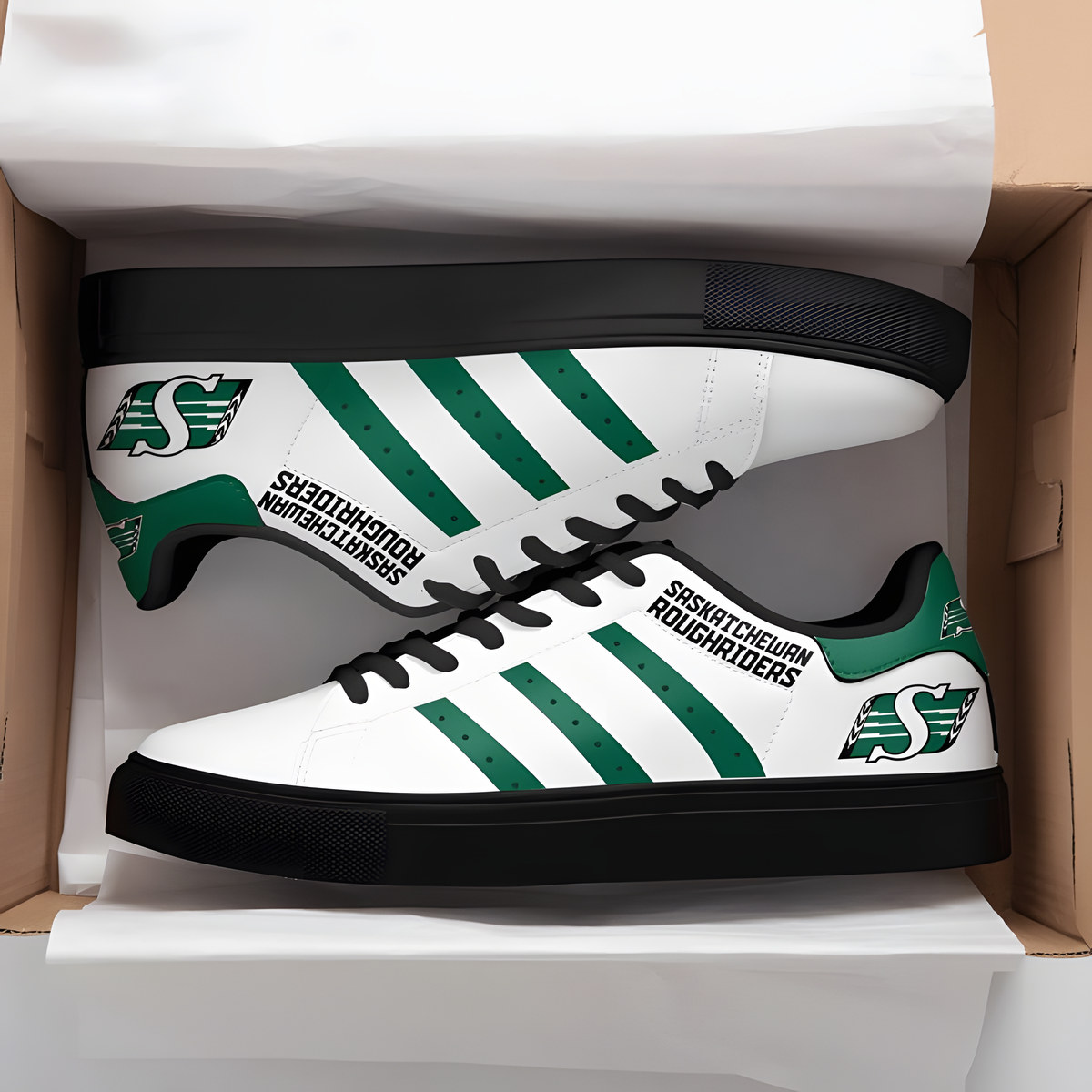 Saskatchewan Roughriders 1 Stan Smith Shoes