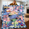 Eeyore Cute Love 1 Quilt