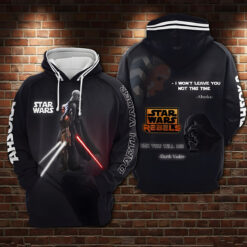 Darth Vader Star Wars Zip Hoodie 3D