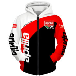 Aprilia Zip Hoodie 3D
