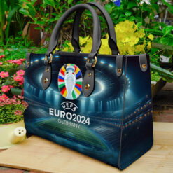 Euro Germany 2024 Leather Handbag