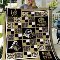 Purdue Boilermakers 0 Quilt