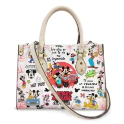 Mickey Mouse Leather Handbag 04