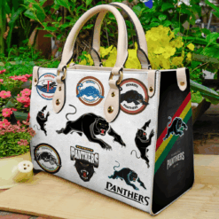 Penrith Panthers Leather Handbag