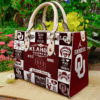 Oklahoma Sooners Lover Leather Handbag