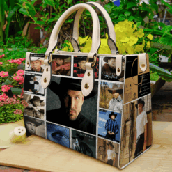 Garth Brooks Leather Handbag
