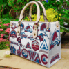 Colorado Avalanche Leather Handbag