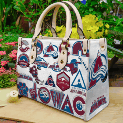 Colorado Avalanche Leather Handbag