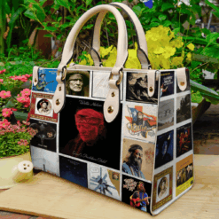 Willie Nelson Leather Handbag