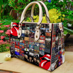 The Rolling Stones Leather Handbag