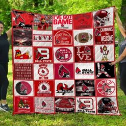 Ball State Cardinal Lover Quilt