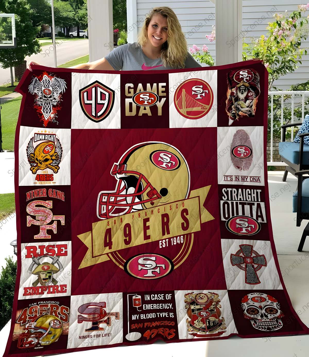 San Francisco 49Ers I 10 Quilt