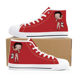 Betty Boop High Top Shoes