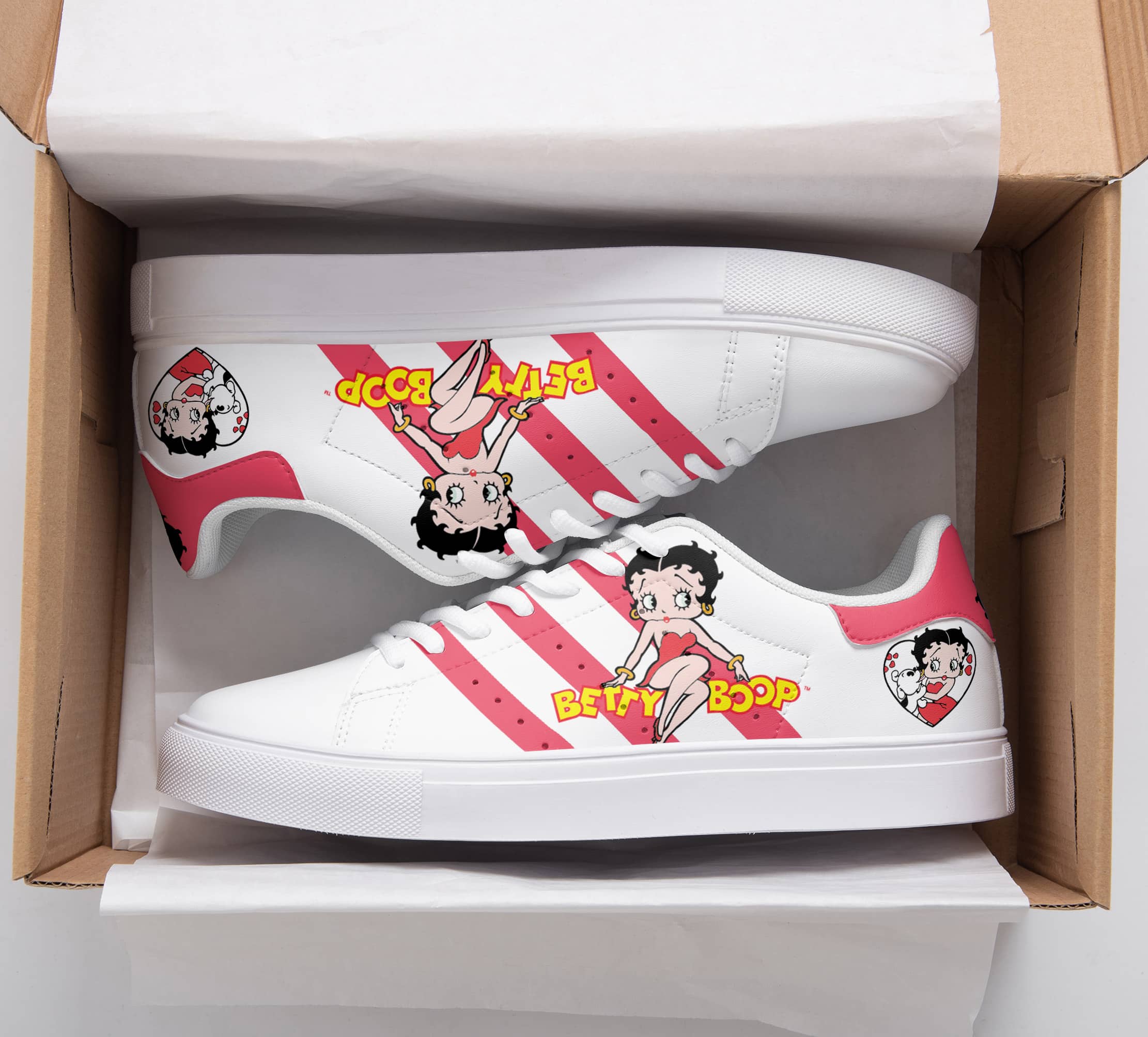 Betty Boop Lover Stan Smith Shoes 1 Betty Boop Lover Stan Smith Shoes
