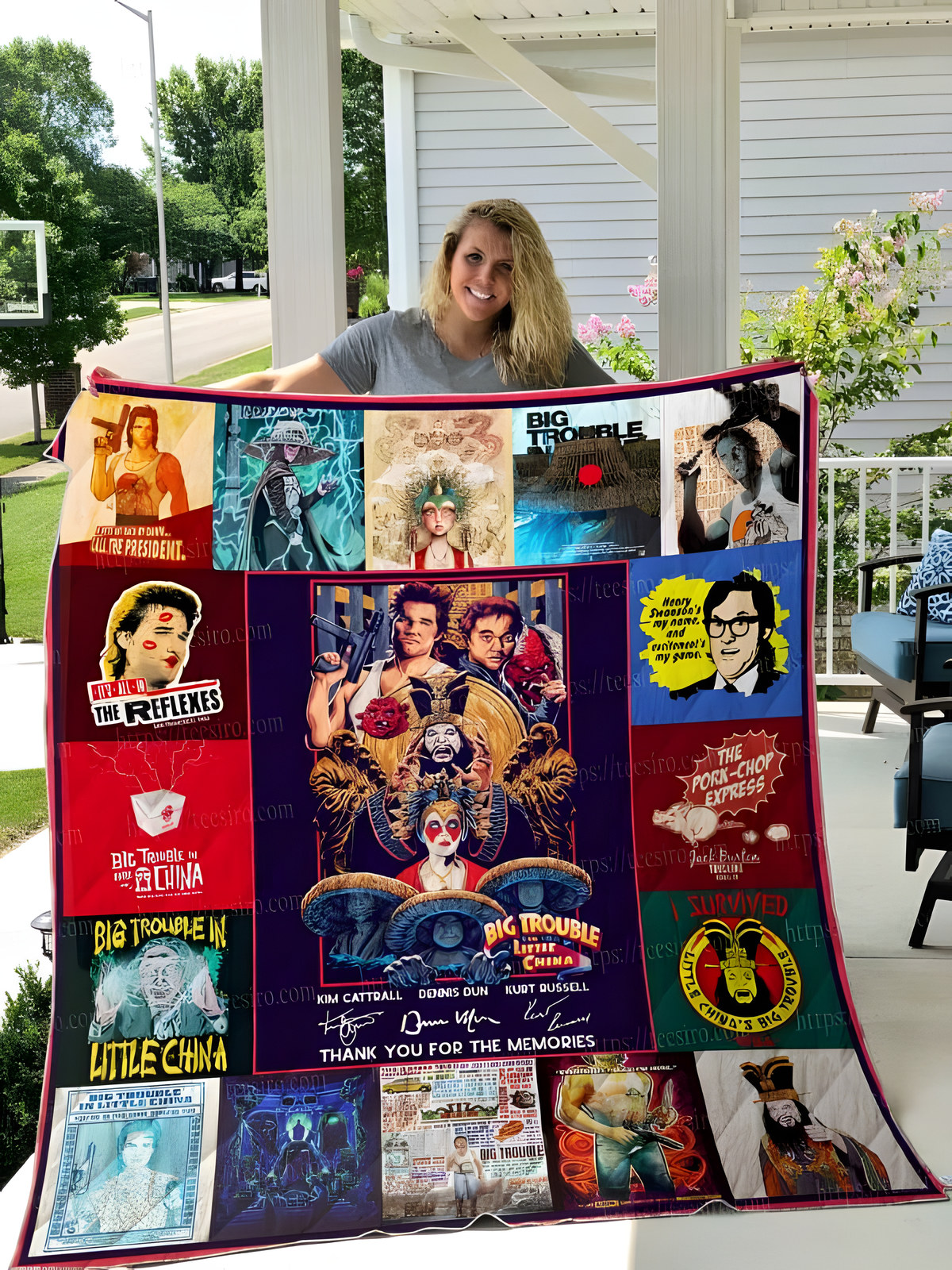 Big Trouble In Little China Quilt