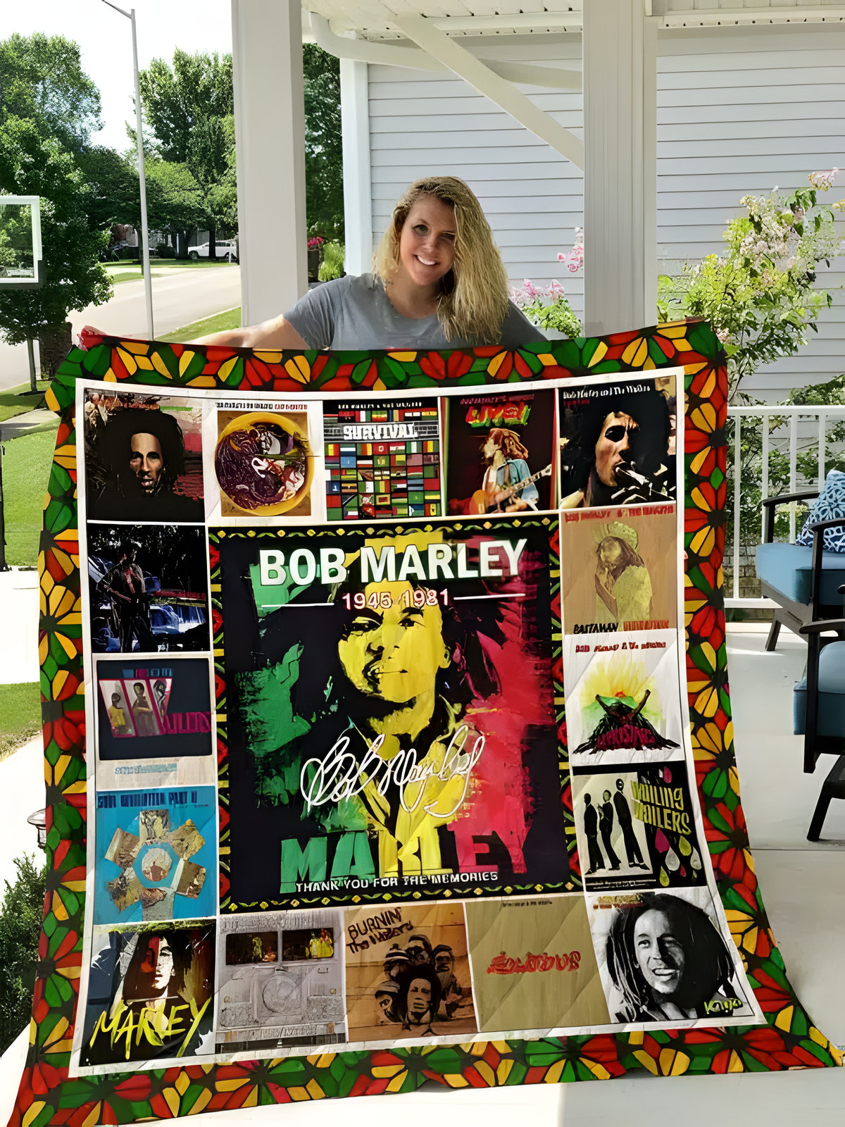 Bob Marley Lover Quilt 01