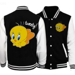 Tweety Bird A 1 Baseball Jacket