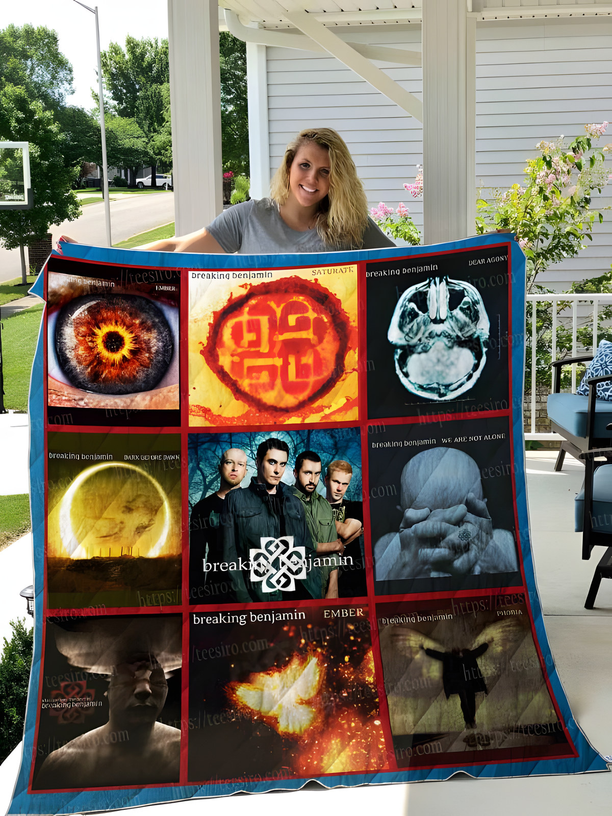 Breaking Benjamin 1 Quilt