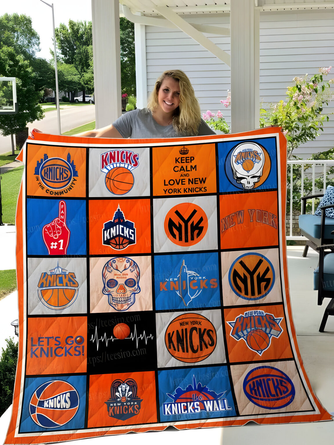 New York Knicks 2 Quilt