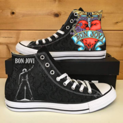 Bon Jovi High Top Shoes 3