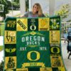 Oregon Ducks Blanket Quilt B21