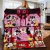 Mickey Love Minnie Quilt 05
