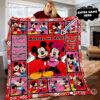 Mickey And Minnie Quilt 04