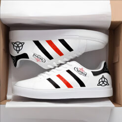 Charmed Red Stan Smith Shoes 02