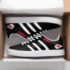 Kansas City Chiefs Black Stan Smith Shoes