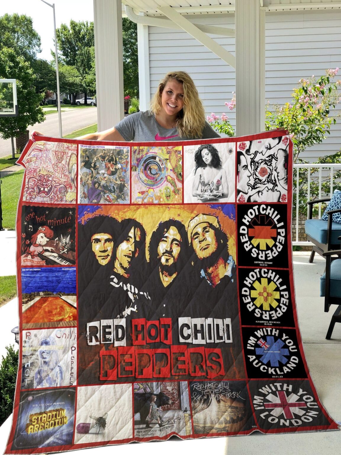 Red Hot Chili Peppers Lover Quilt 1 Red Hot Chili Peppers Lover Quilt