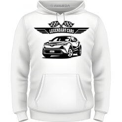 Toyota C-hr Hoodie Zip Hoodie