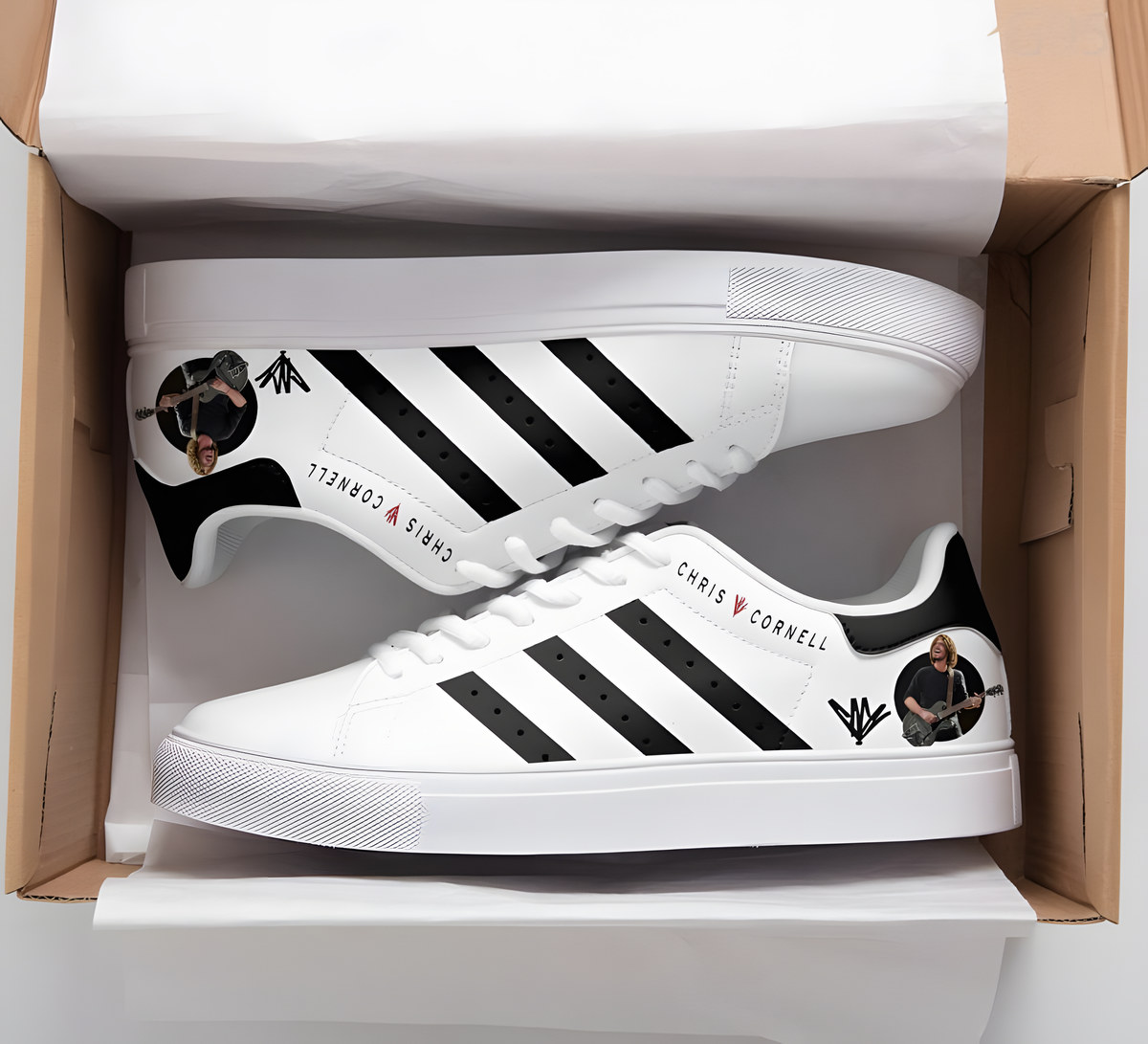 Chris Cornell Stan Smith Shoes