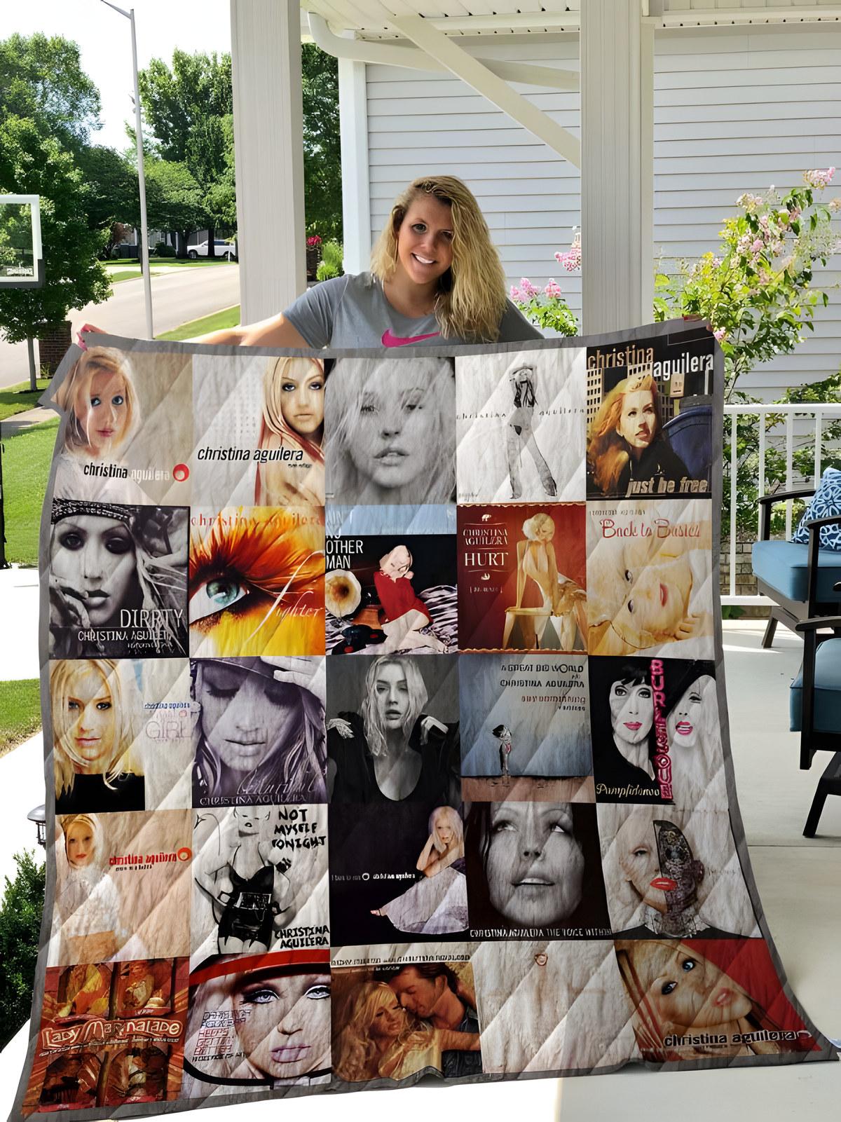 Christina Aguilera 2 Quilt
