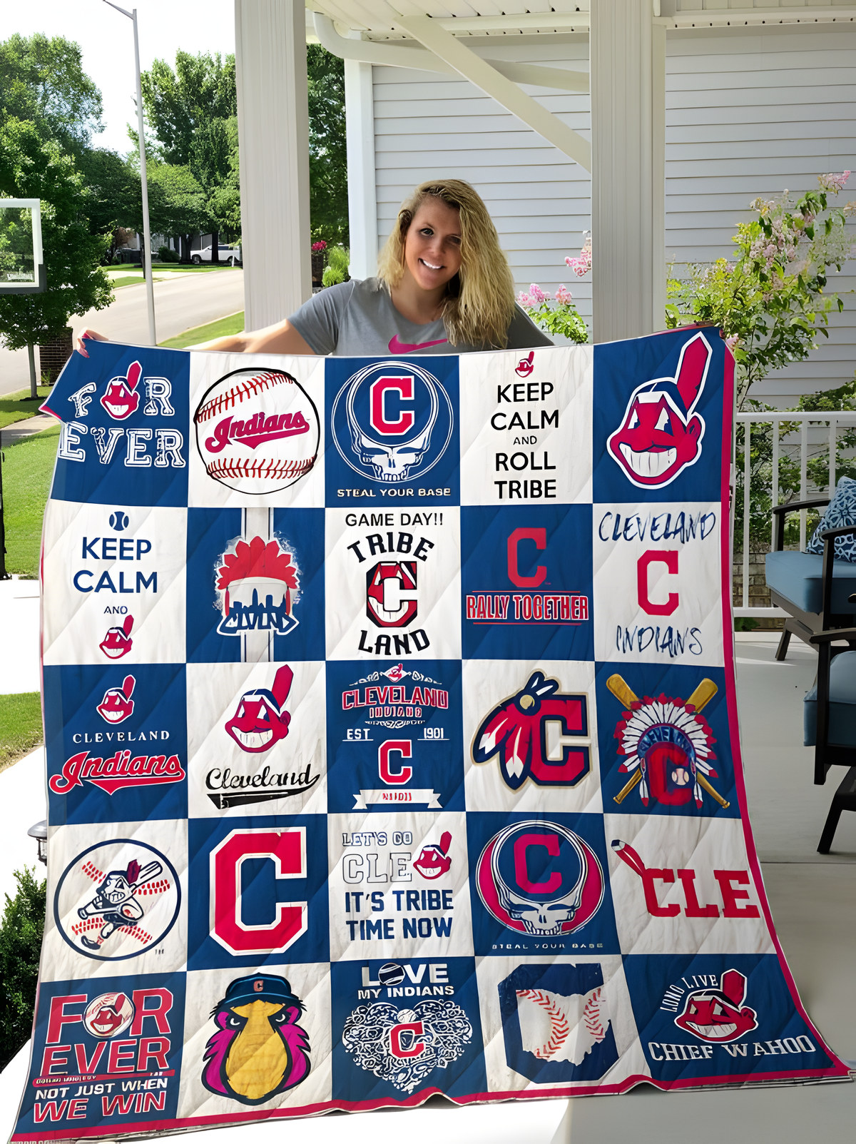 Cleveland Indians I 0 Quilt