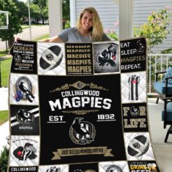 Collingwood Magpies Lover Quilt